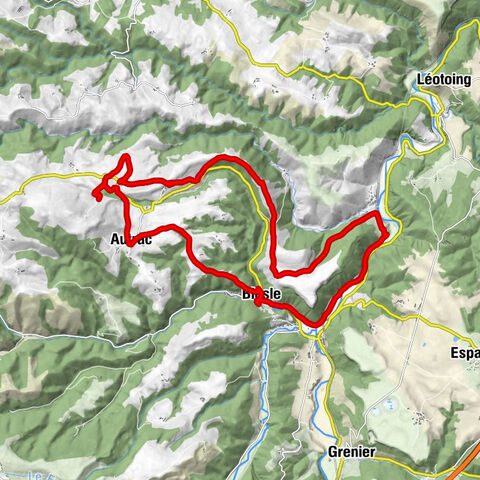 Blesle - Chadecol - Bressolles - La Barrière