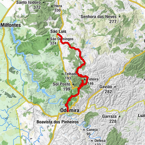 São Luís - Pego da Laima - Moinho da Casa Nova - Odemira