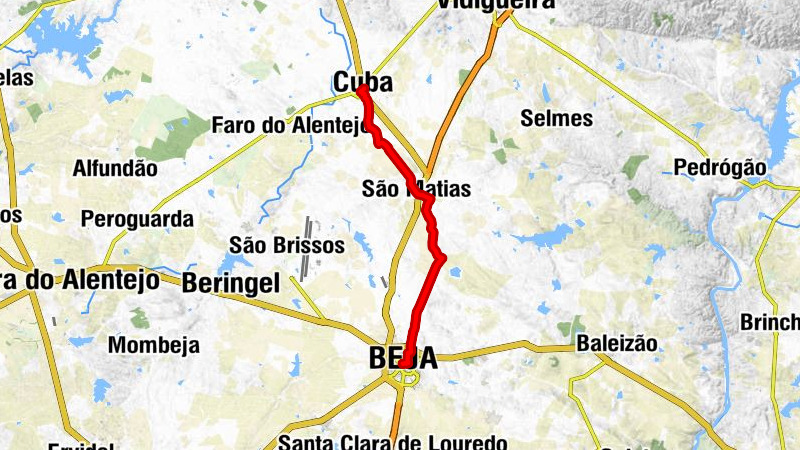 Capela Nossa Senhora da Piedade - Sé Catedral de Beja - Igreja Paroquial de São Matias - Cuba