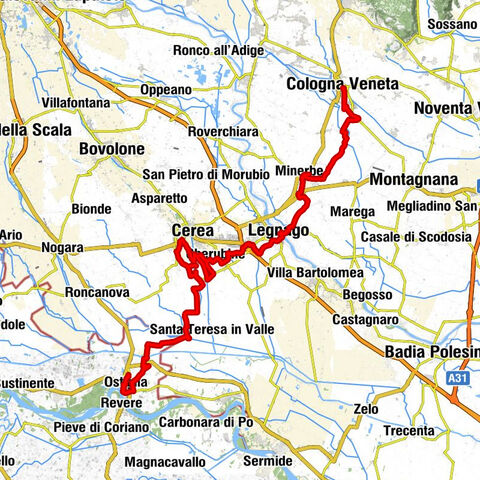 Ostiglia - Locanda Bepa - Chiesa di San Salvaro - Cologna Veneta