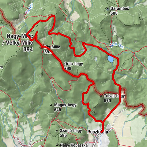 Pusztafalu - Nagy-Milic / Veľký Milič - Kis-Milic - Amália Bisztró