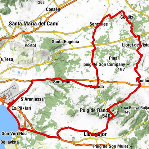 Les Meravelles - Sant Miquel - Sant Bonaventura - Palma