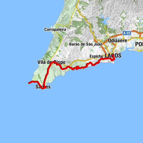 Sagres - Cabeça de Nines - Igreja da Nossa Senhora da Luz - Lagos