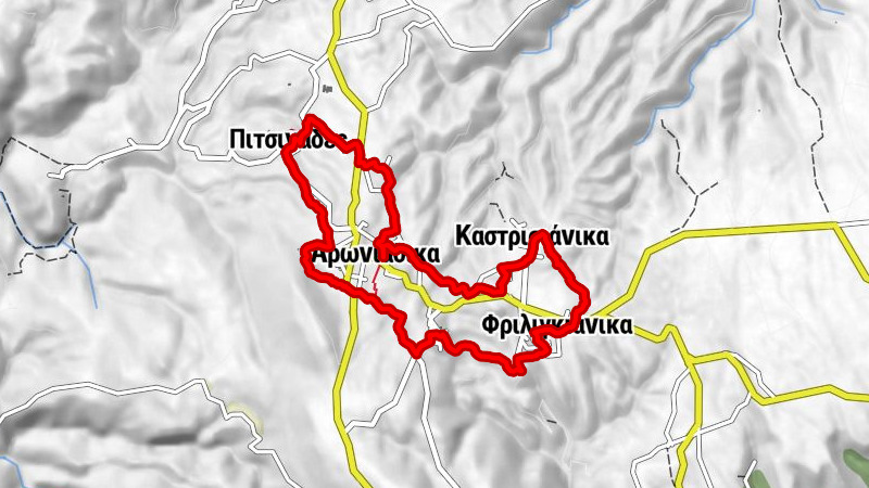 Αρωνιάδικα - Άγιος Αντώνιος - Παναγία Κυπεριώτισσα - Άγιος Βασίλειος και Άγιος Θεόδωρος