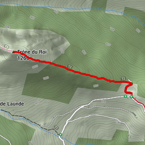 Sarrance - Trône du Roi