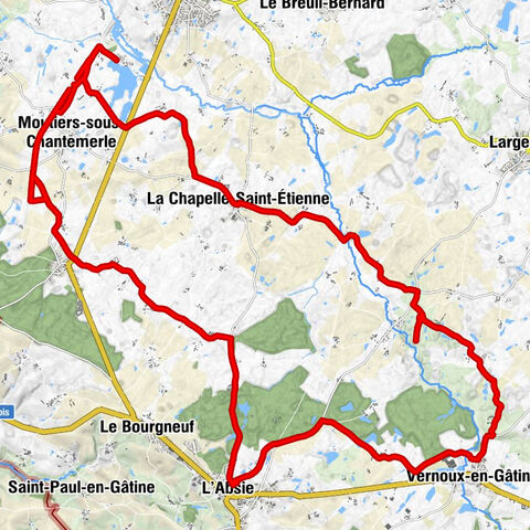 La Chapelle-Saint-Étienne - Église Saint-Étienne - Abbatiale Notre-Dame