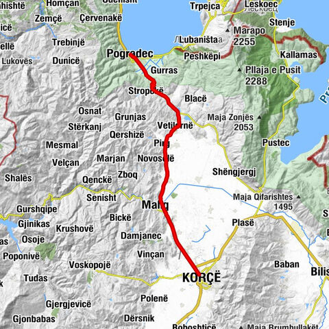 Korçë - Arena - Taverna Panorama - Pogradec