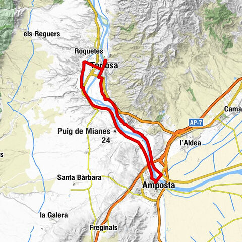 Tortosa - Amposta - Raval de Crist - Roquetes