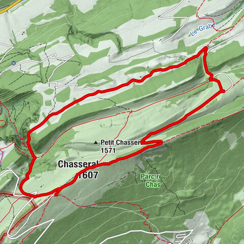 Villeret - Métairie du Milieu de Bienne - Chasseral - Nods