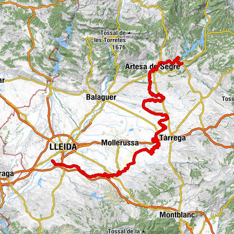 Ponts - lo Sis - l'Onze - Montoliu de Lleida