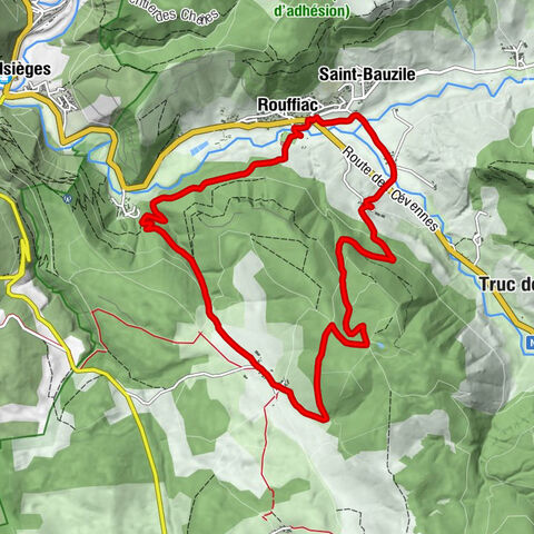 Rouffiac - Le Falisson - Saint-Bauzile