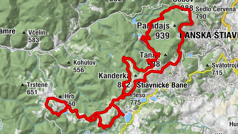 Kopanice - Pleso - Sedlo Červená studňa - Malý Paradajs