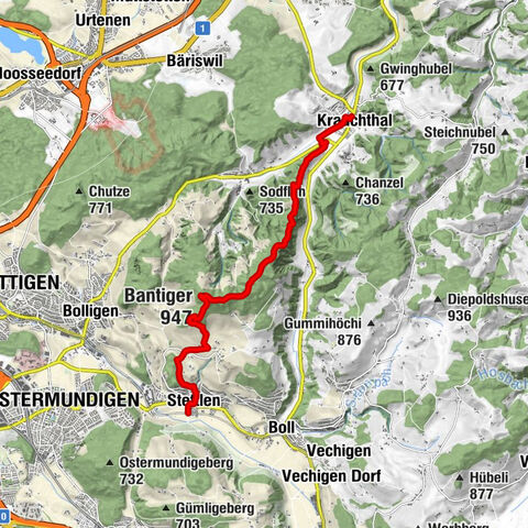 Krauchthal - Bantiger - Restaurant Linde - Stettlen