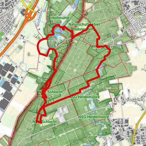 Wasser.Blick 12 Galgenvenn - Maalbeek - Belfeld