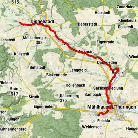 Unstrutquelle - St. Nikolaus - St. Nikolai - Mühlhausen/Thüringen