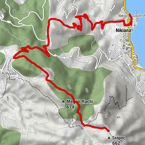 Νικιάνα - Ασκηταριό Αγίων Πατέρων - Σκάρος