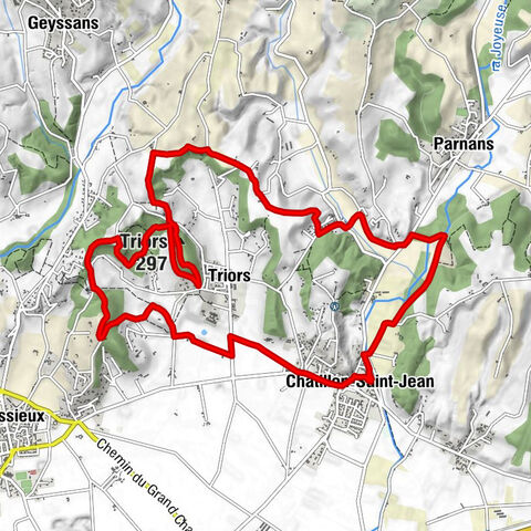Châtillon-Saint-Jean - Châtillon - Triors