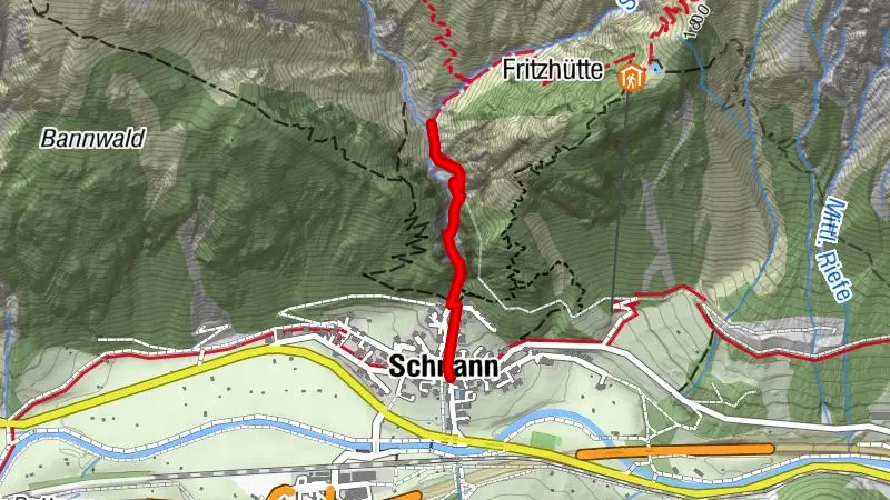 Schnann - Schnanner Klamm