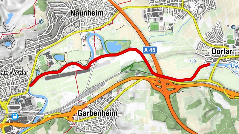 Canoe River Lahn 07. Stage Lahnau-Dorlar to Wetzlar-Fischerhütte