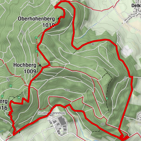 Gipfeltour mit Burgweg in Schömberg