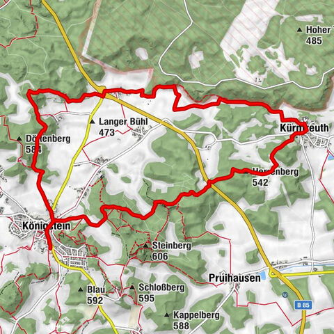 Königsteiner Ostalbsteig - Rundtour Nr. 20