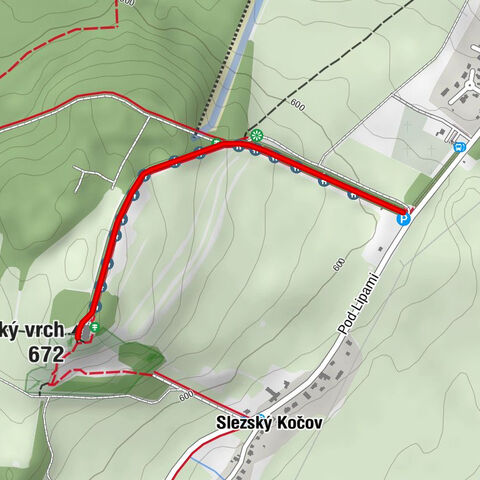 Bruntál - Ⅰ - Uhlířský vrch - Bruntál-město