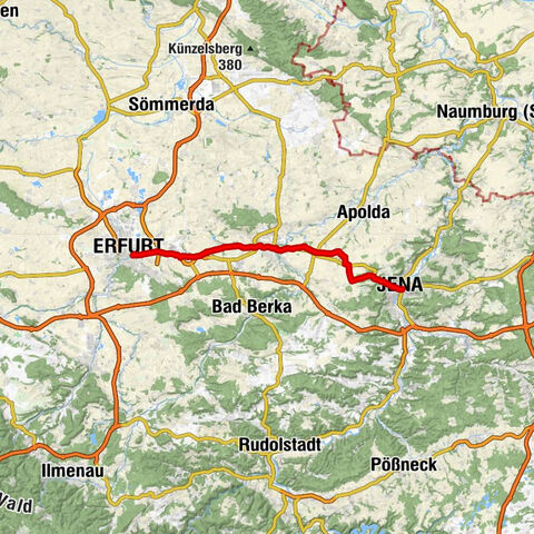 Jena - Erfurt