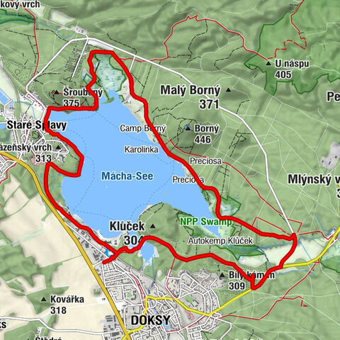 Doksy u Máchova jezera - Pizzerie - Staré Splavy - Doksy