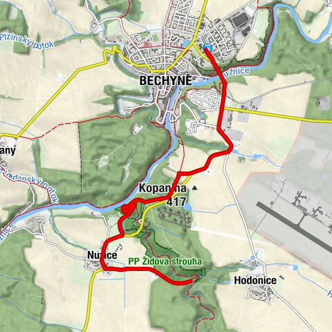 Bechyně - Nuzice - Kaple