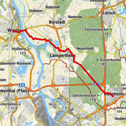 Von Worms nach Viernheim #LL2ROM_E014