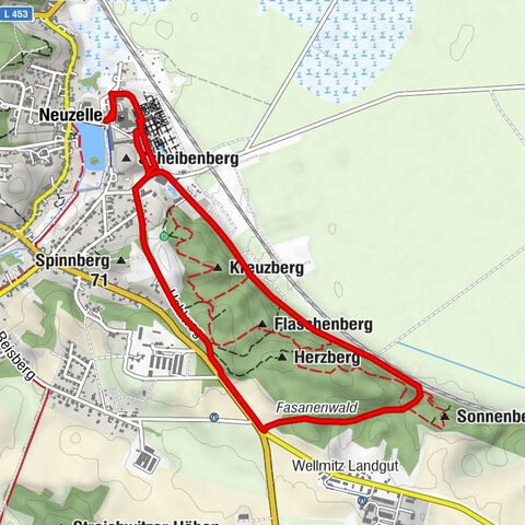 Klosterklause - Stiftskirche St. Marien - Spinnberg - Neuzelle