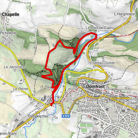 Église Notre-Dame sur l'Eau - Le Tertre Sainte-Anne - Le Pont de Caen