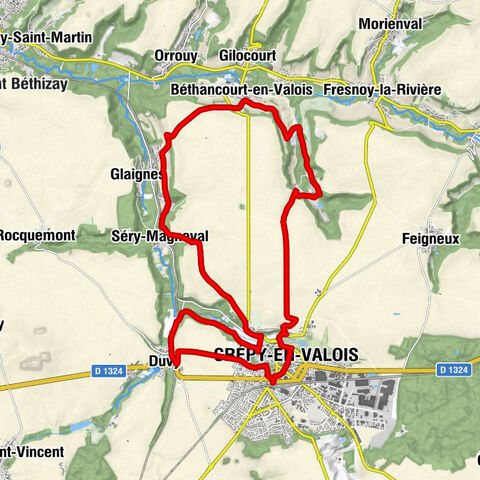 Crépy-en-Valois - Morcourt - Béthancourt-en-Valois - Église Saint-Pierre