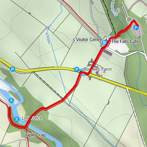 Holwick - Low Force - Bowlees - Newbiggin