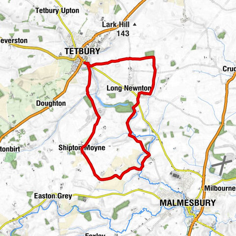 Tetbury - Long Newnton - Brokenborough - St John the Baptist