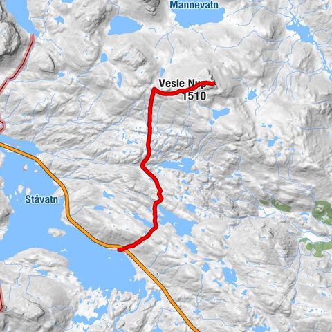 Haukeliseter - Haukeliseter fjellstue - Haukeliseter Fjellstue - Vesle Nup