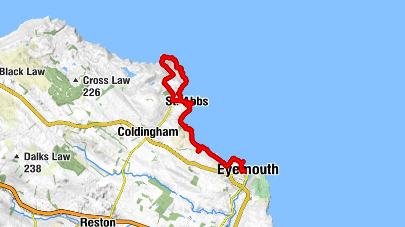 Eyemouth - St Abbs Parish Church - The Old Smiddy Cafe - Bell Hill