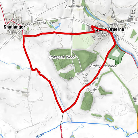 Stoke Bruerne - Woodwards Restaurant - Northampton - Saint Mary the Virgin