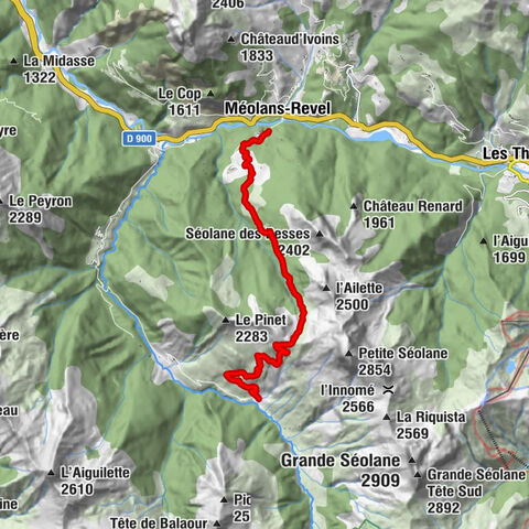 Église Saint-Antoine - Col de Séolane - Méolans - Méolans-Revel