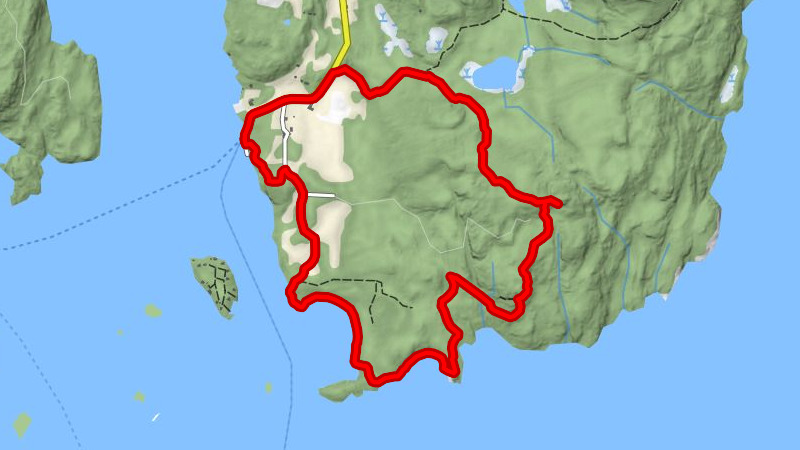 Sydnes - Trollåsen - Sundnes