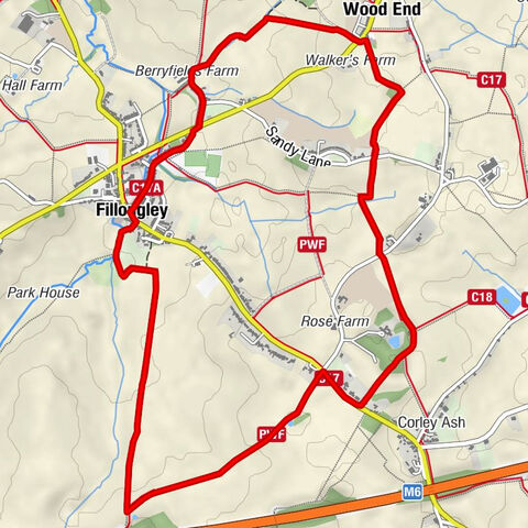 Fillongley CP - Wood End - Solihull - Fillongley