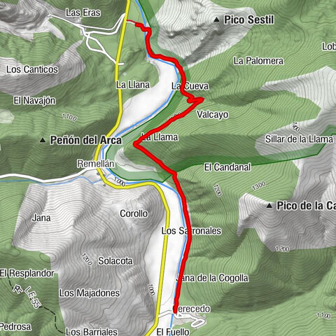 Cerecedo - Los Sarronales - La Cueva