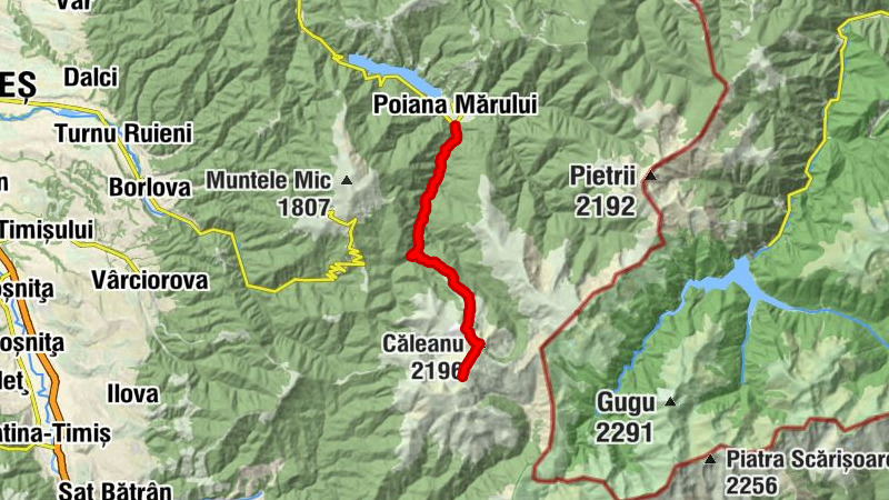 Zăvoi - Mina - Brusturu - Căleanu