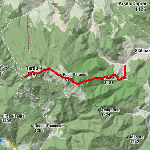 Stulpicani - Bâtca cu Plai - Popii Rarăului - Crucea