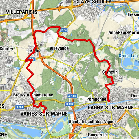 Vaires - Torcy - Vaires-sur-Marne - Église Saint-Baudile - Lagny-sur-Marne