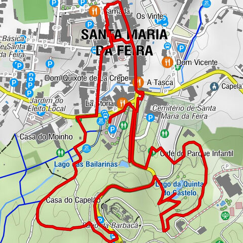 Santa Maria da Feira - Capela de Nossa Senhora da Encarnação - Gruta da quinta do Castelo - Santa Maria da Feira, Travanca, Sanfins e Espargo