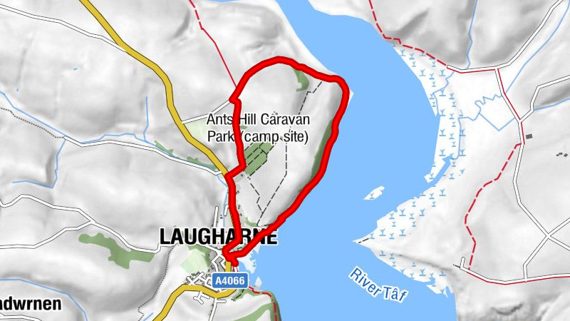 Laugharne - St Martin's Church, Laugharne - Laugharne Township