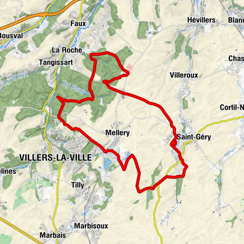 Gentinnes - Villers-la-Ville - Chapelle Notre-Dame des Affligés - Haute-Heuval