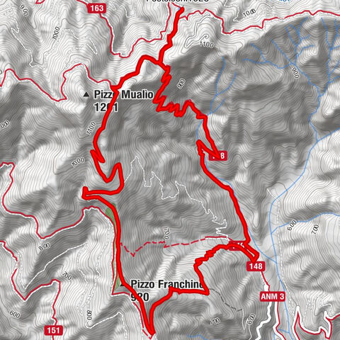 Santa Lucia del Mela - Rifugio Postoleoni - Pizzo Franchino - Furci Siculo