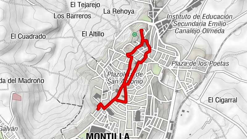 Montilla - Convento de Santa Ana - Parroquia de Santiago